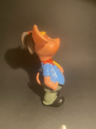 Topo Gigio Vintage Pupazzo Di gomma Con Fischio Funzionante - Foto 4 di 6