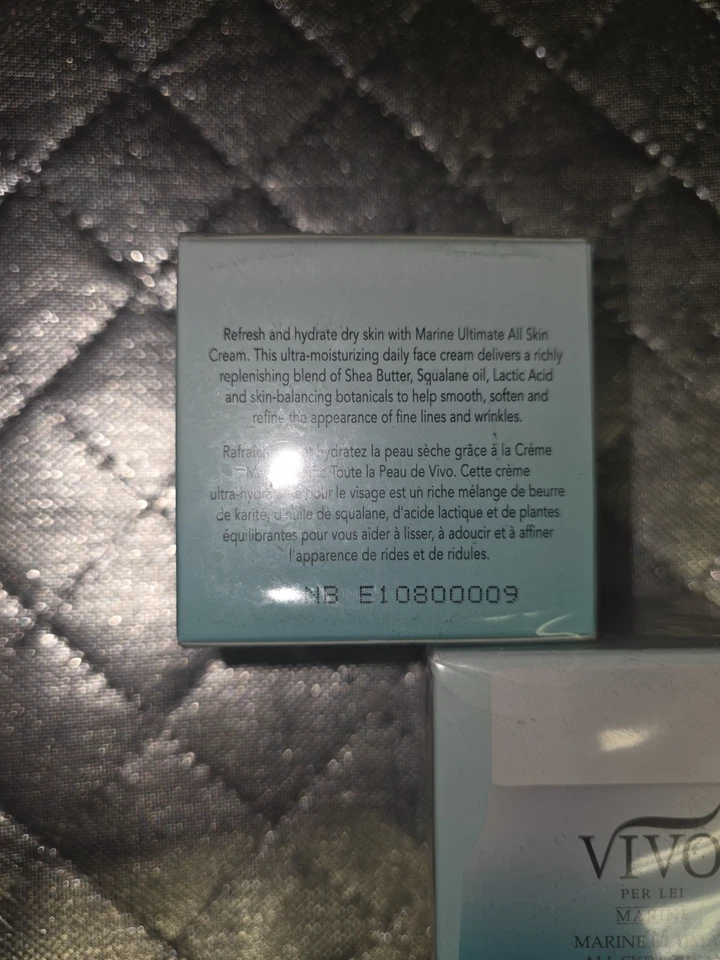 Vivo Per Lei Marine Ultimate Crema para toda la piel 1,76 OZ Lote de 2 Foto 2 de 4