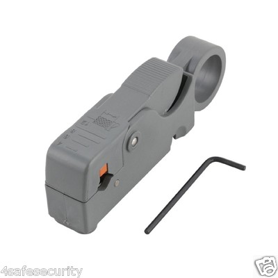 NEW COAXIAL CABLE STRIPPER COAX STRIPPING TOOL RG59 RG6