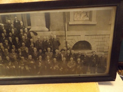 27" Long CIVIL WAR VETERANS Group Picture by McAllister Burlington Vt. - Picture 2 of 8