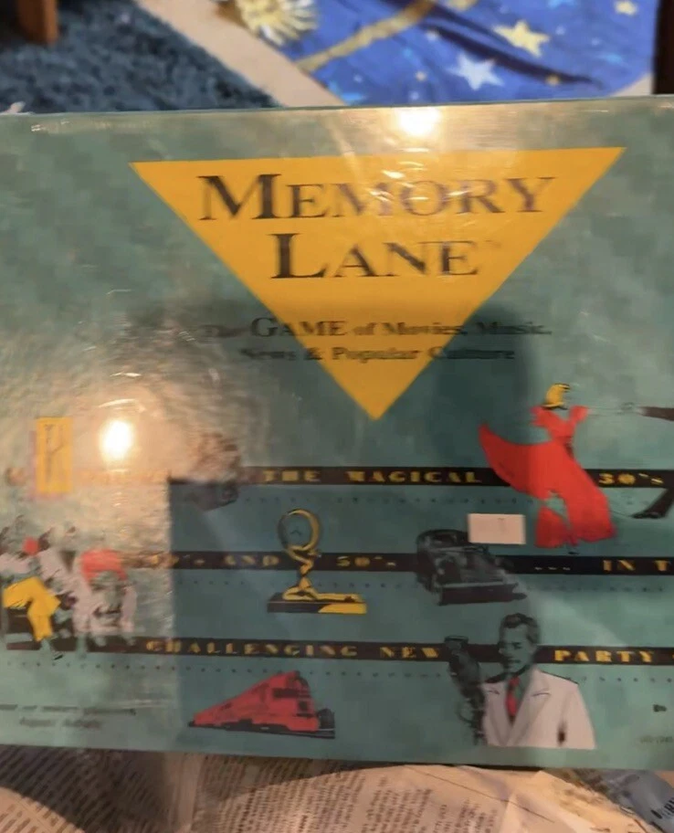 Memory Lane Game of Movies, Music, News & Pop Culture 1990 - NEW SEALED - Image 2 of 2
