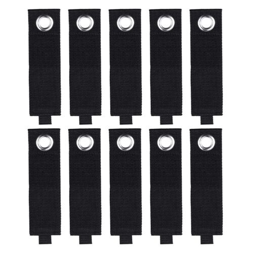 Convenient Set of 10 Nylon Cable Tie Klettband for Storage and Organization - Afbeelding 1 van 16
