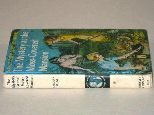 NANCY DREW #18 Mystery at the MOSS-COVERED MANSION by Carolyn Keene! (G&D 1966) - Picture 3 of 9
