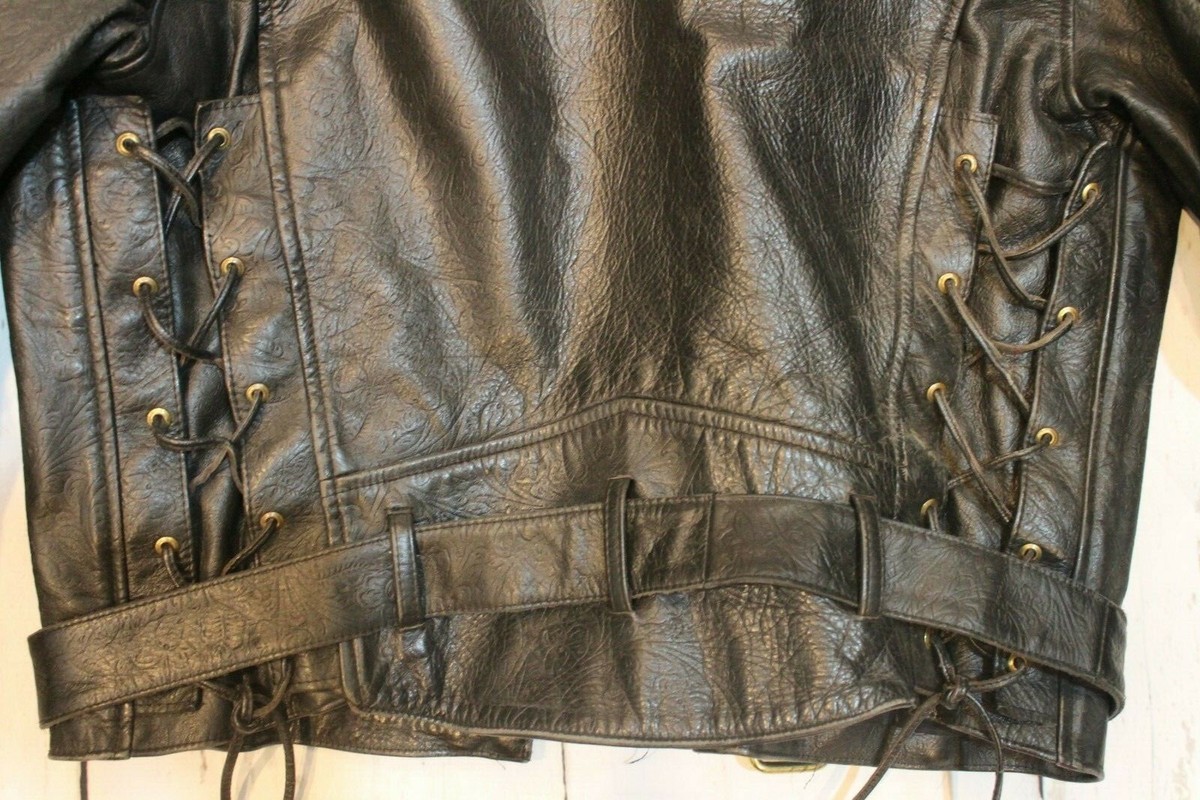 ジャケット・アウター Vtg TENDERROIN horse leather combi coat $_57.JPG?set_id=880000500F
