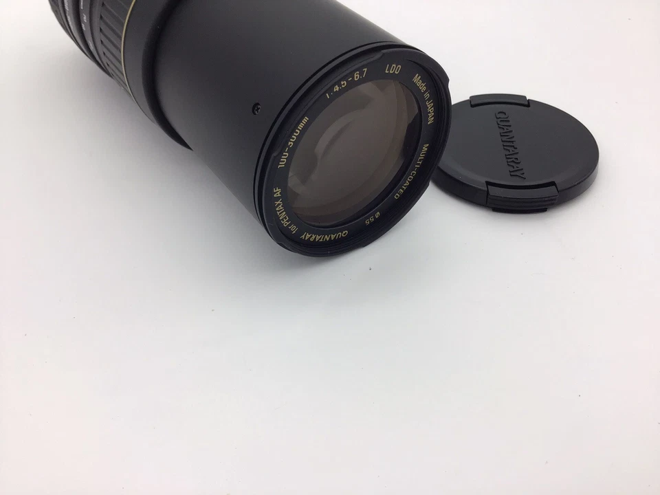 Quantaray 100-300mm 1:4.5-6.7 Autofocus Zoom for Pentax AF Lens W/Bag - Image 4 of 4