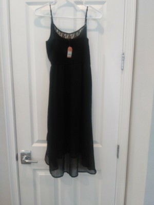 high low black tie dresses