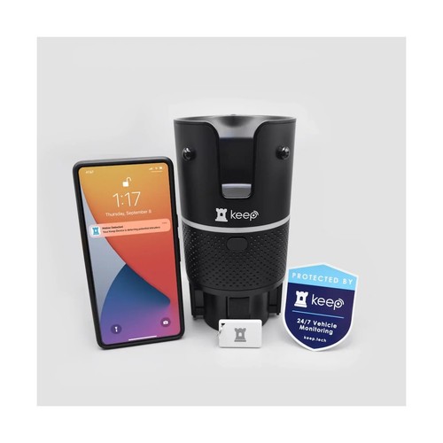 Keep Car Alarm - 4G/LTE, Anchoring Anti-Theft & Break-in Deterrent, GPS, Moti...