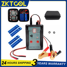 Fuel Injector Tester Cleaner DIY Cleaning Tool Kit 8 Pulse Modes 4 Test Leads