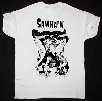 Retro Samhain Final Descent Shirt Short Sleeve White Men Unisex S-5XL CC3578