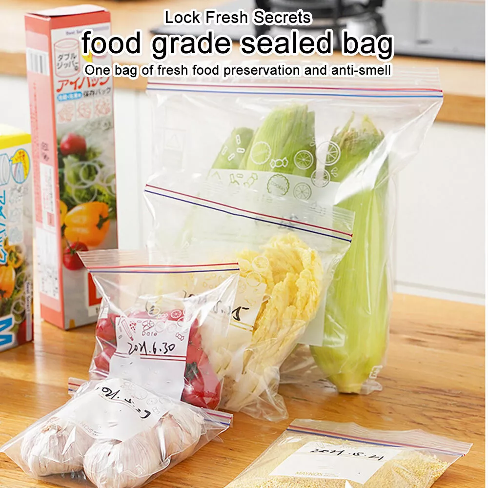 Reusable Airtight Bag Thickening Refrigerator Storage Frozen Sub-Packaging  Bag