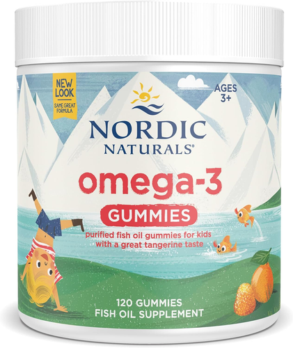 Nordic Naturals Nordic Omega-3 Gummies, Tangerine - 120 Gummies - 82 Mg Total Om - Picture 8 of 12