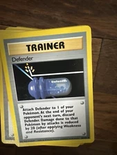 Defender 80/102 - NM - Base Set Pokemon Card - .99 Combined Shipping