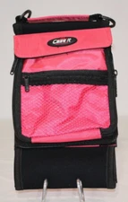 Case It Book Wrap Expandable with Sholder Strap Carrying Handle Zip Pockets