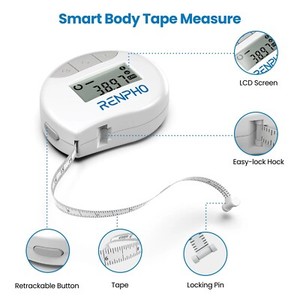 Smart Tape Body Measuring Tape Bluetooth Tailor Tape Ruler Seamstress Soft Flat