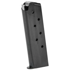 Mecgar Magazine 45ACP Caliber, 7 Rounds Fits 1911 with Blued Finish - Blue