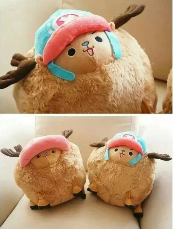 35CM Anime One Piece Tony Chopper Soft Plush Doll Big Stuffed Animal Toys Gift H - Image 2 of 4