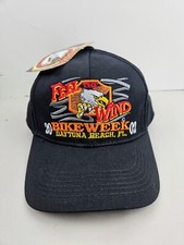 Vintage 2002 Daytona Bike Week Motorcycle Trucker Hat Snapback Cap VTG NOS new