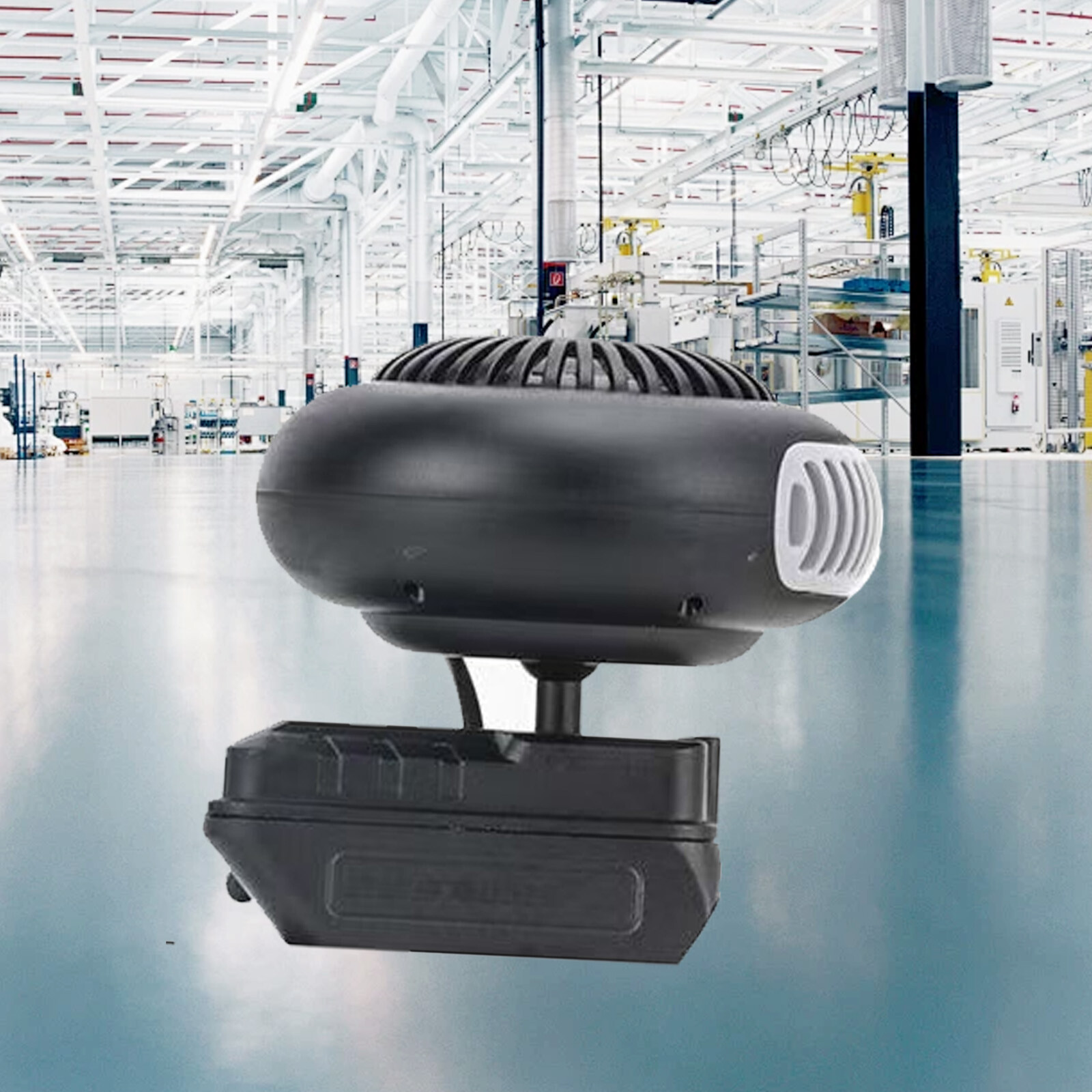 Space Heater 18V Battery Powered Electric Heater Fan For BL15 BL1820 BL18400H-image