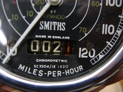 SMITHS CHRONOMETRIC SPEEDOMETER TO FIT TRIUMPH 1963 6T THUNDERBIRD