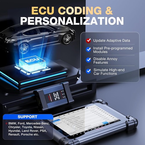 Appareil de diagnostic Autel MaxiSys Elite II PRO voiture OBD2 TOUS systèmes programmation ECU - Photo 6/15