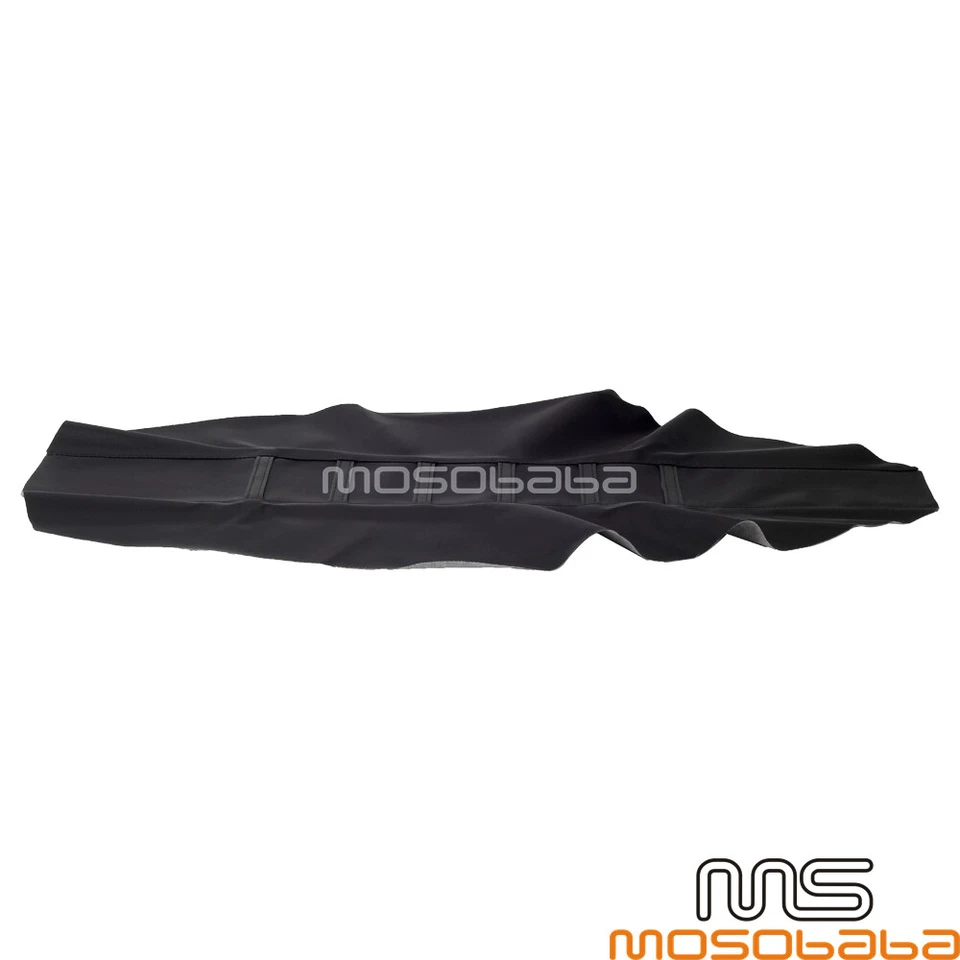 Cubierta de asiento con pinza acanalada negra universal para WRF YZF CRF KLX DR RMZ 250 350 450 Foto 4 de 4