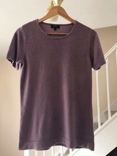 Papaya Damen Lila Kurzarm Pullover Gr. 14