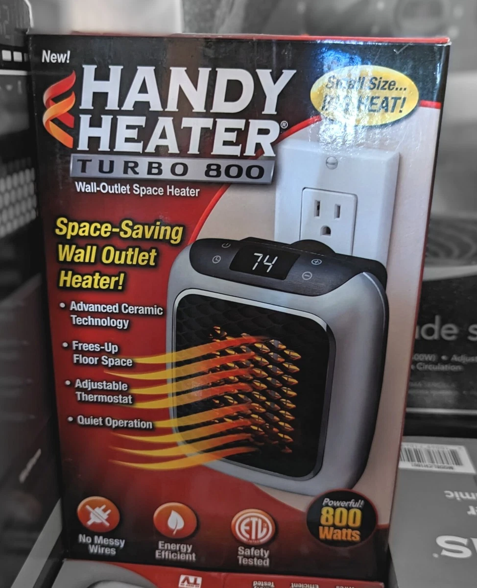 HANDYHEATER TURBO800 リモコン付き。 - 電気ヒーター