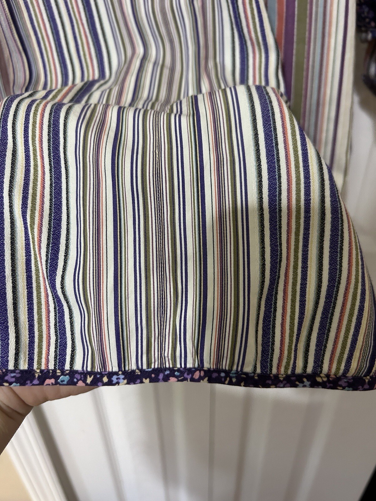 Robert Graham Collared Button Down Striped Long S… - image 11