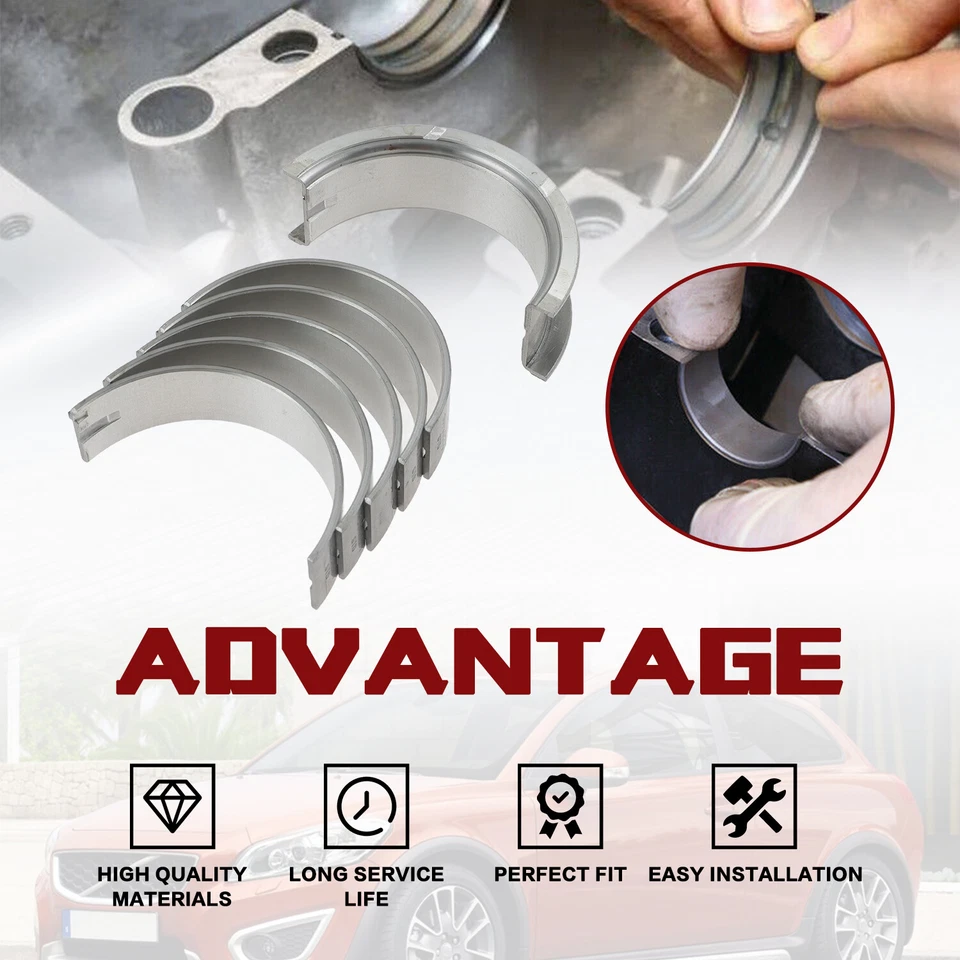  High-Quality Main & Rod Bearing Set for 2005-2011 Volvo V50 V70 XC70 S80 XC90 - Image 3 of 4