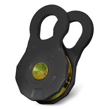 Heavy Duty 12 Ton Snatch Block Pulley - 24,000 lbs Capacity for Off Road Recover