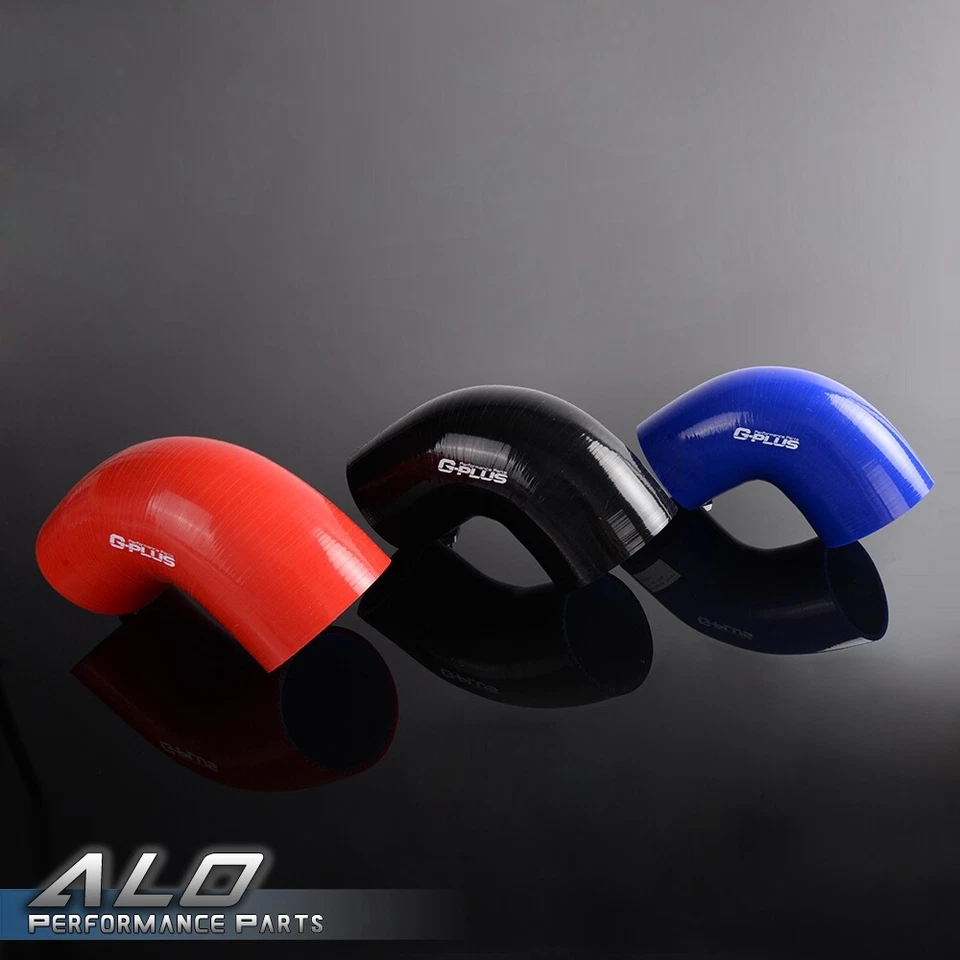 Fit For 45mm - 54mm 90 Degree Tube Turbo Blue Silicone Elbow Coupler Piping Hose - Изображение 2 из 4