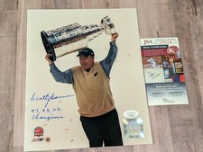 JSA Scotty Bowman Signed 8x10 Photo File COA 97 98 02 Red Wings Stanley Cup