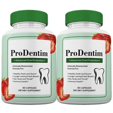 ProDentim Capsules, Prodentim Supplement for Teeth And Gums Health (2 pack)