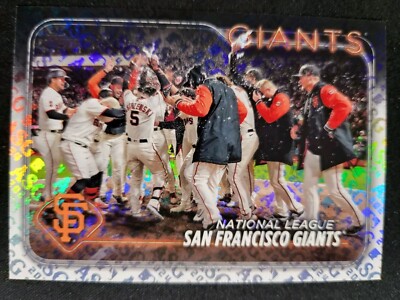Wilmer Flores All-Star Game Logo Variation HOLO Foil 2024 Topps ASG SP Giants
