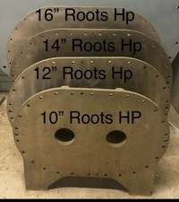 16" Head plate for Roots Blower, Horizontal 