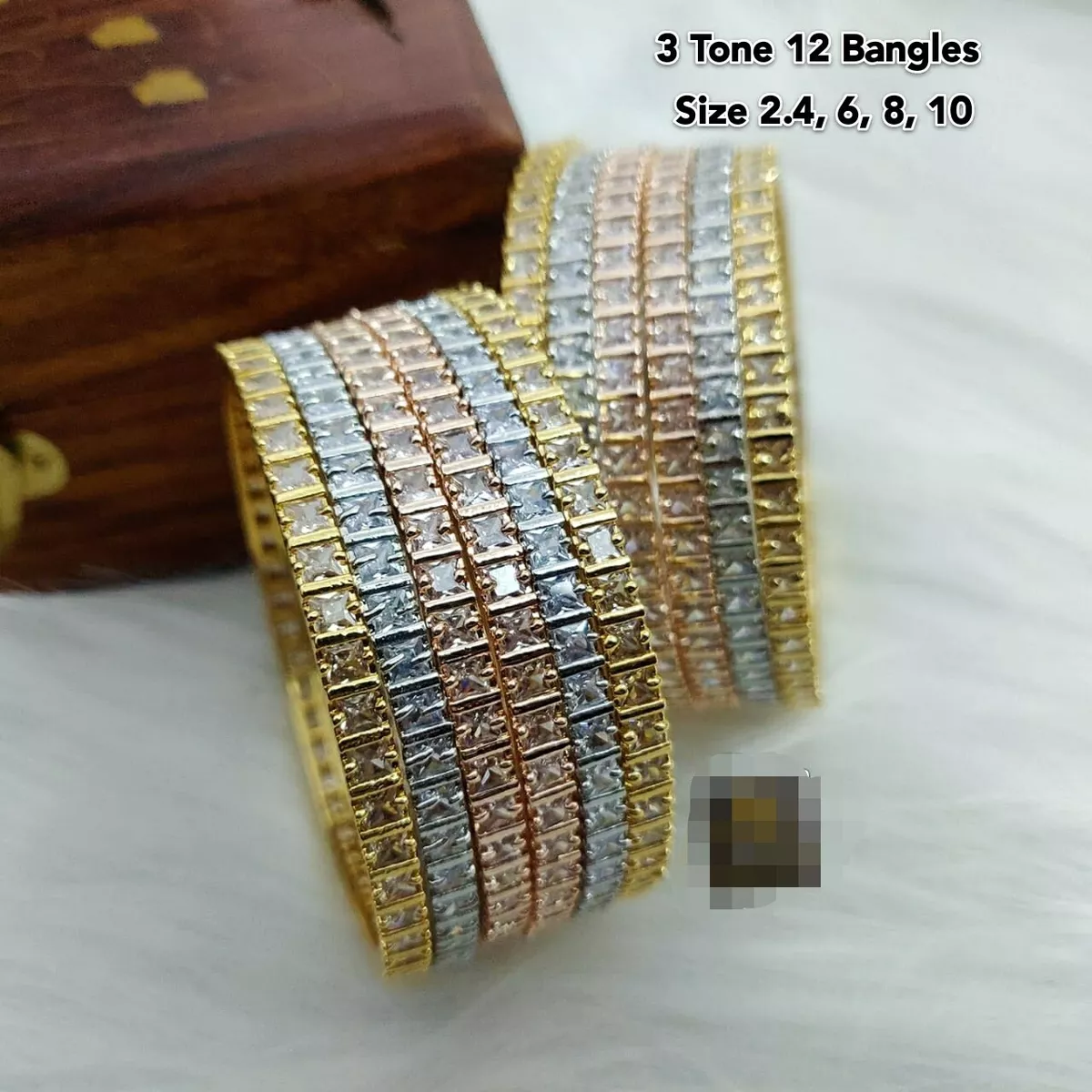 Cz bangles wholesale deals