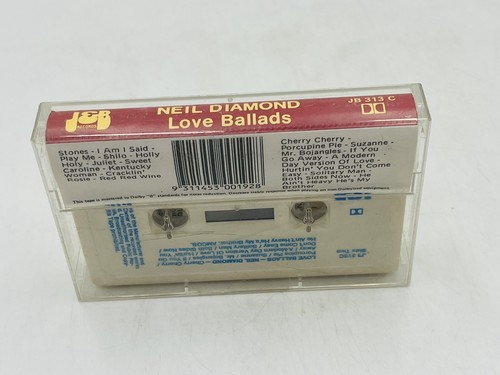 Neil Diamond Love Ballads Cassette Tape JB 313 C - Picture 3 of 5