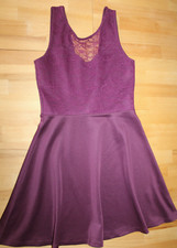 H&M ღღ Kleid / festliches Kleid Gr. 38 ღღ Beeren - Ton ღღ wNEU
