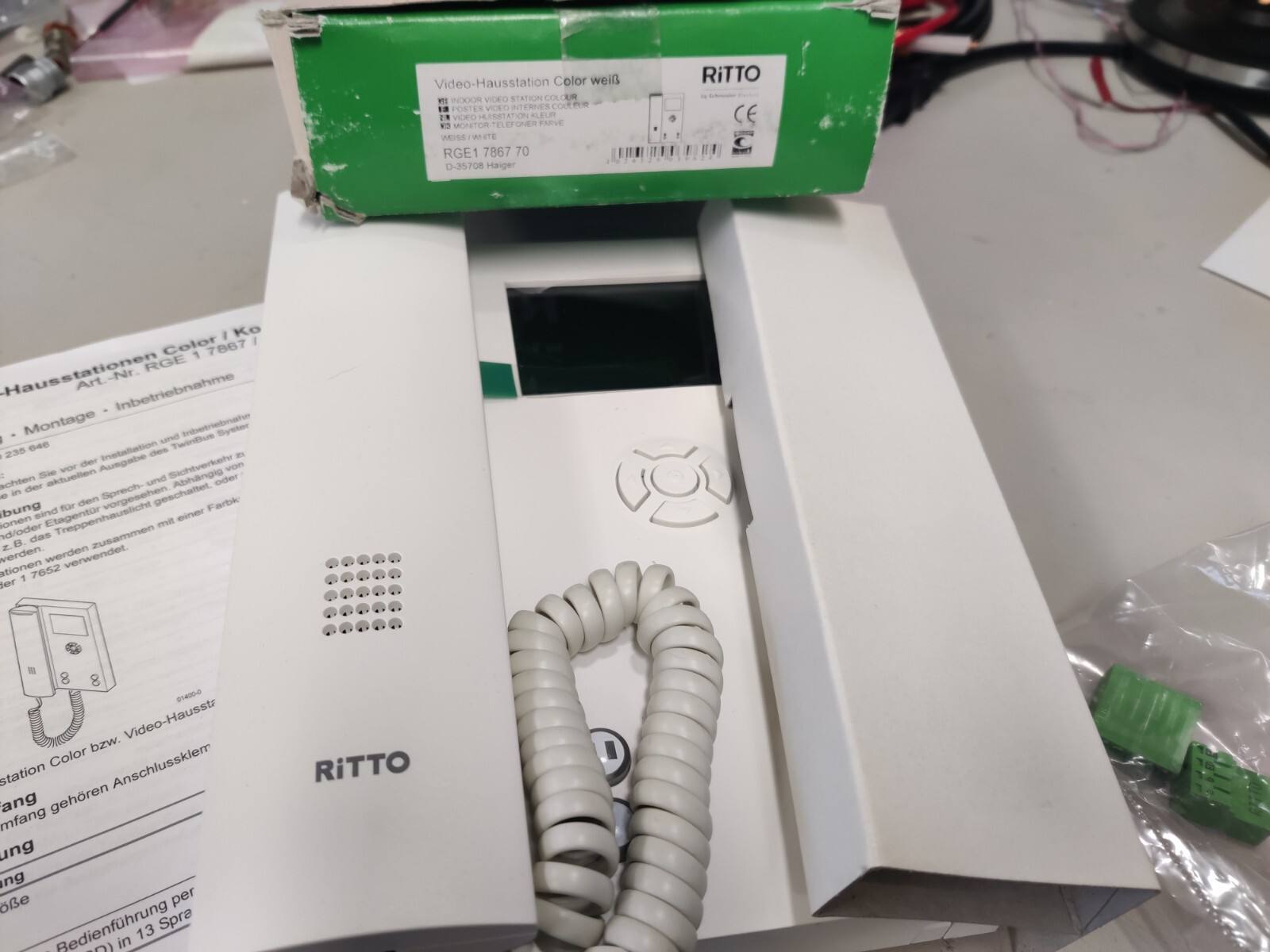 ritto-twinbus-video-wohntelefon-color-1-7867-70-wei-neu-ovp-1786770-ebay