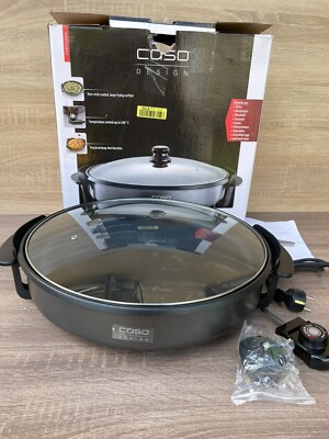 CASO Bratpfanne DV-4042 1500W Antihaftoberfläche 240C für Partys