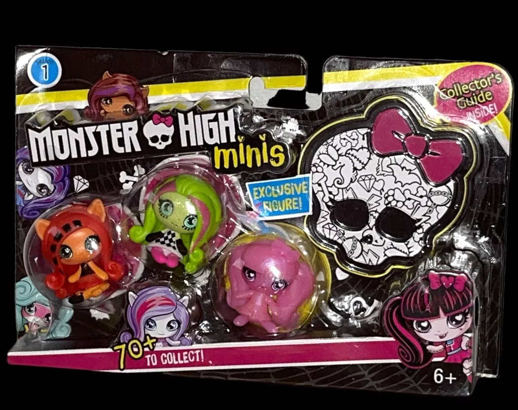 Monster high hot sale mini figures