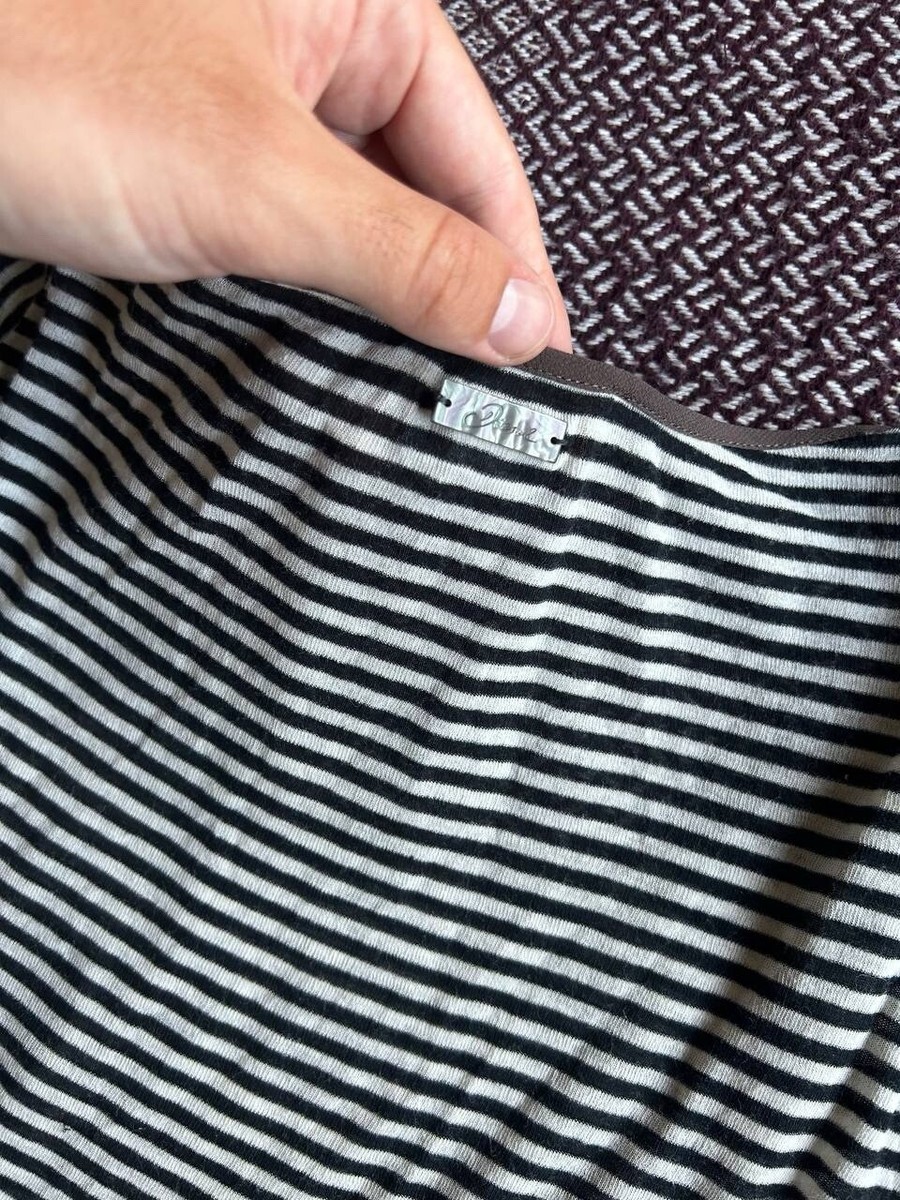 Diesel Women's Stripe Long Sleeve Size M Avantgarde Vintage Diesel Women's Stripe Long Sleeve Size M Avantgarde Vintage