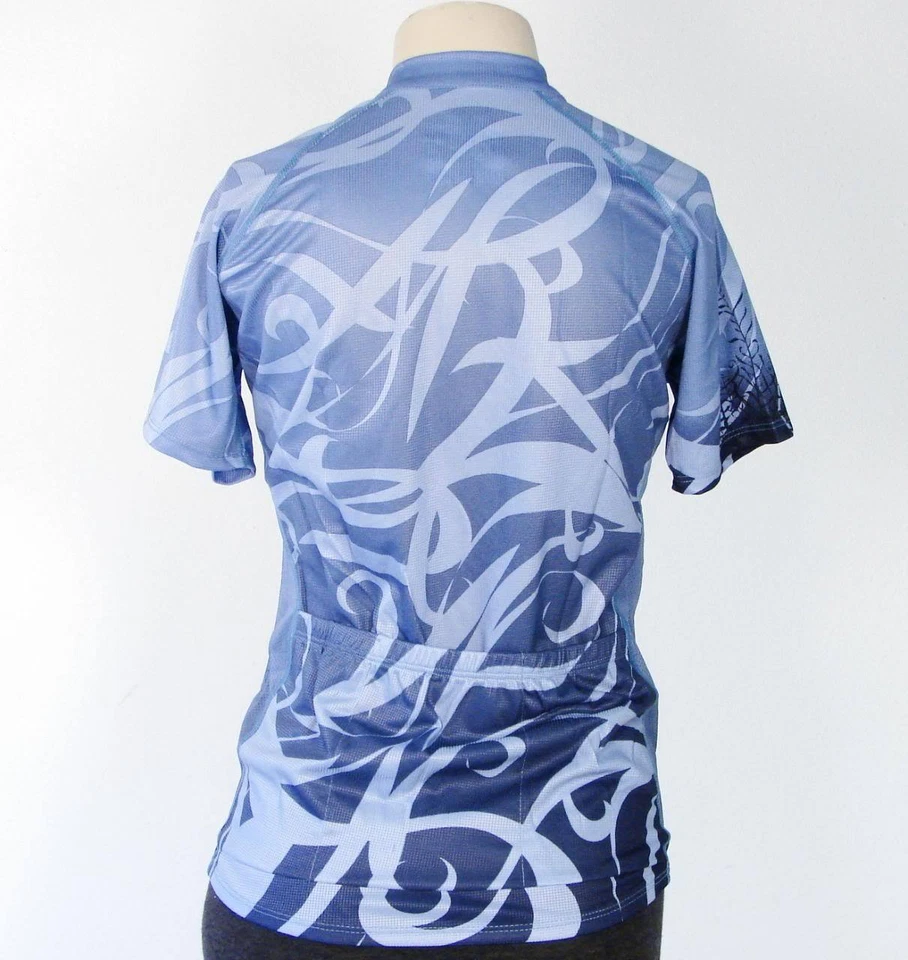 Cannondale Women's Blue Botanic Cycling Biking Jersey Shirt XS NWT - Imagem 4 de 4