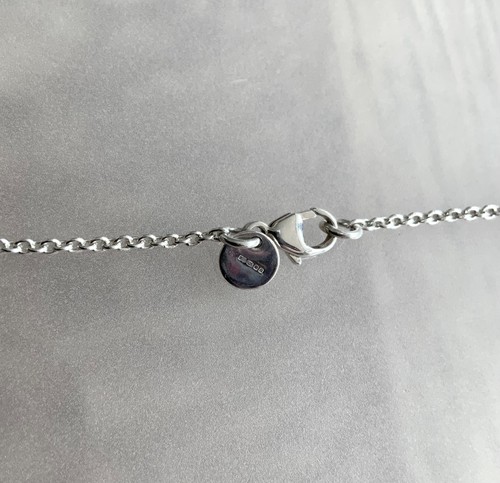 Shaun Leane Blackthorn Double Leaf sterling silver, pearl &black spinel necklace - Picture 6 of 14