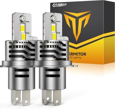 FAHREN H4/9003 LED High/Low Headlight Bulbs Beam 100000LM 12X Ultra White Bright