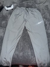 Nike Dri-Fit Grey Tracksuit bottoms Size Large