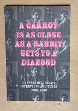CAPTAIN BEEFHEART A Carrot is as Close as a Rabbit to a Diamond book RARE OPP CAPTAIN BEEFHEART A Carrot is as Close as a Rabbit to a Diamond book RARE OPP