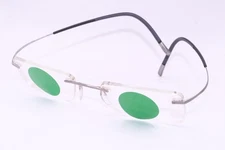 SILHOUETTE TITANIUM 7581 60 6061 GREY BLACK AUTHENTIC DESIGNER EYEGLASSES -19