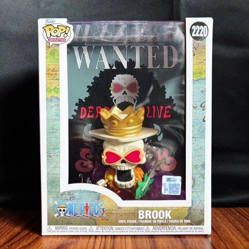 One Piece Brook Wanted Poster Funko Pop! #2220 IN HAND