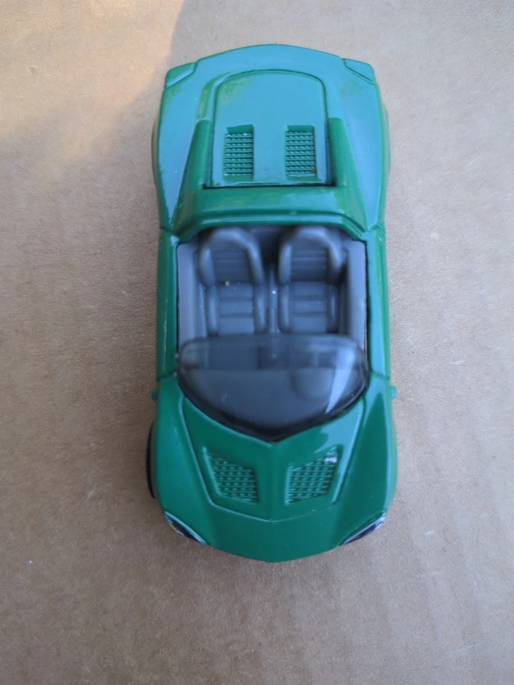 2002 Matchbox Opel Speedster 1:55, Green Loose Die Cast - Image 3 of 4